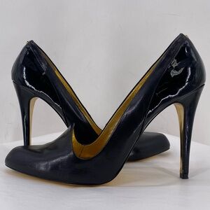 Ted Baker black leather heels